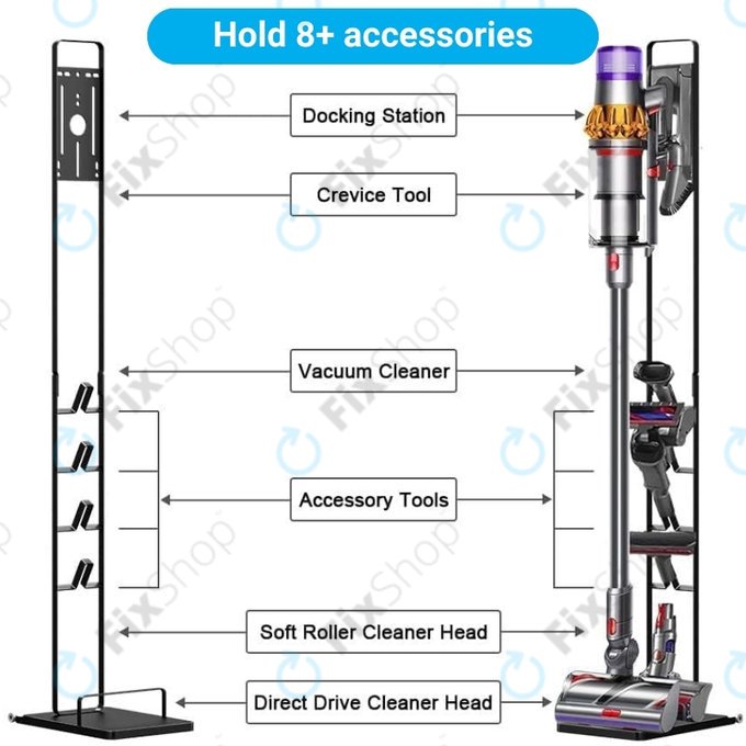 Stojak z kólkami do Dyson V-series, Outsize, Gen5detect, DC-series