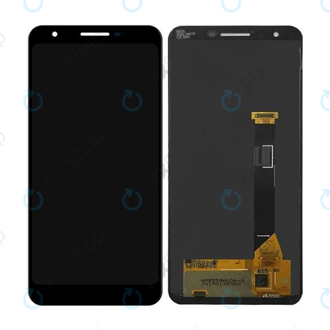 Wyświetlacz z ekranem dotykowym do Google Pixel 3a, 20GS4BW0001, Genuine Service Pack