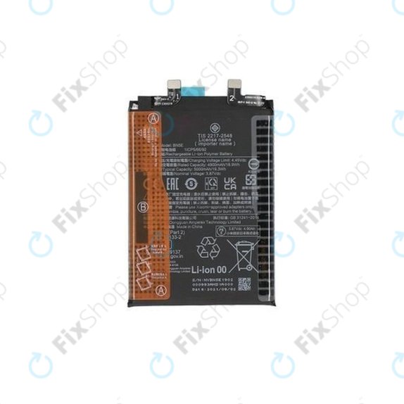 Bateria do Xiaomi Redmi Note 11 Pro 4G, 11 Pro 5G, BN5E 5000mAh, 46020000A2LM, Genuine Service Pack