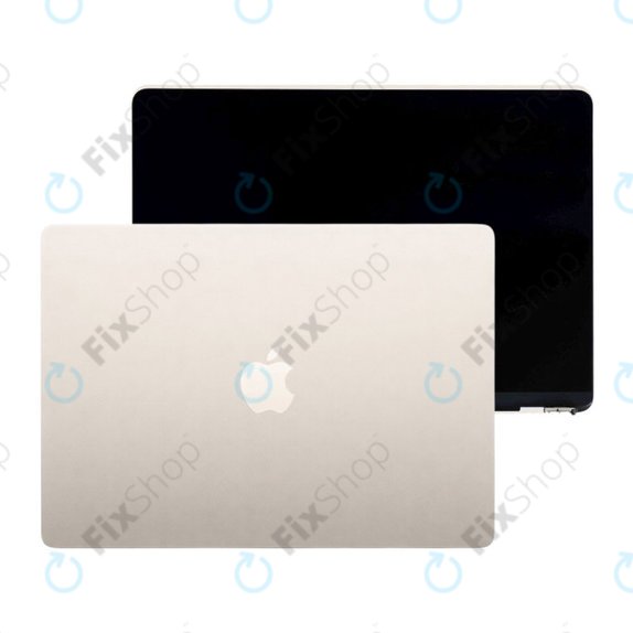 Wyświetlacz LCD do MacBook Air 13", A3240 (2025), z przednim szkłem i pokrywą, Starlight, 661-50104, Genuine Apple