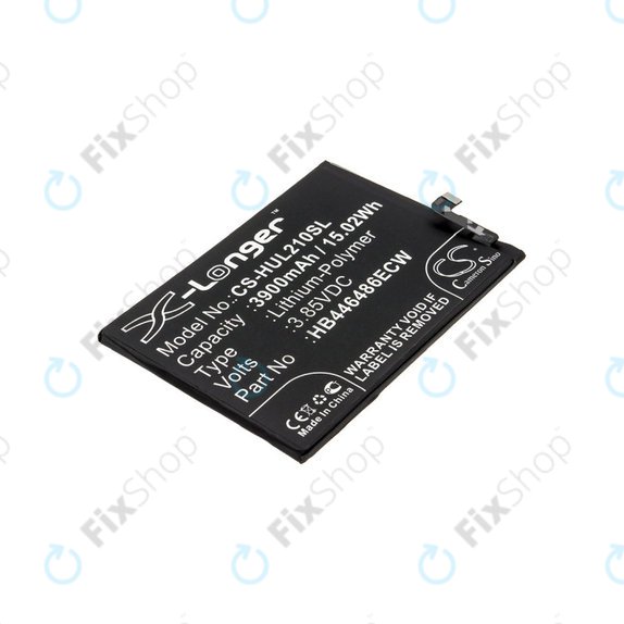 Bateria do Huawei P Smart Pro 2019, 3900mAh, Li-Pol, 3.85V, HB446486ECW, HQ