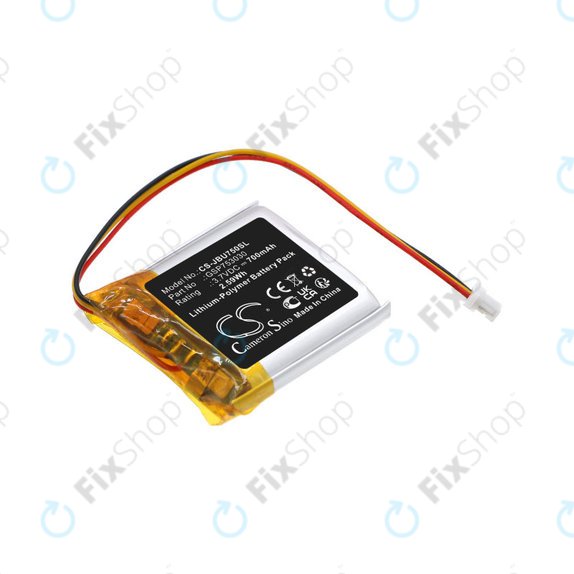 Bateria do JBL Tune 750, 700mAh, Li-Pol, 3.7V, GSP753030, HQ