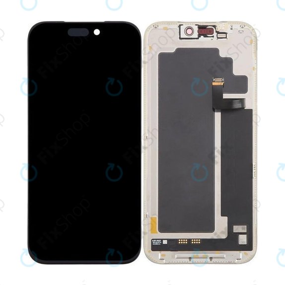 Wyświetlacz Soft OLED 120Hz dla iPhone 17 Pro Max, Ekran dotykowy z ramką, FixPremium PRO