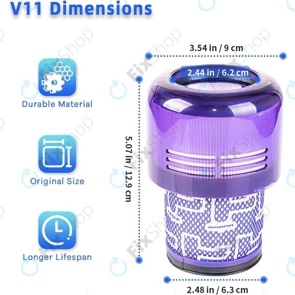 Filtr przeciwpyłowy do Dyson V11, V15