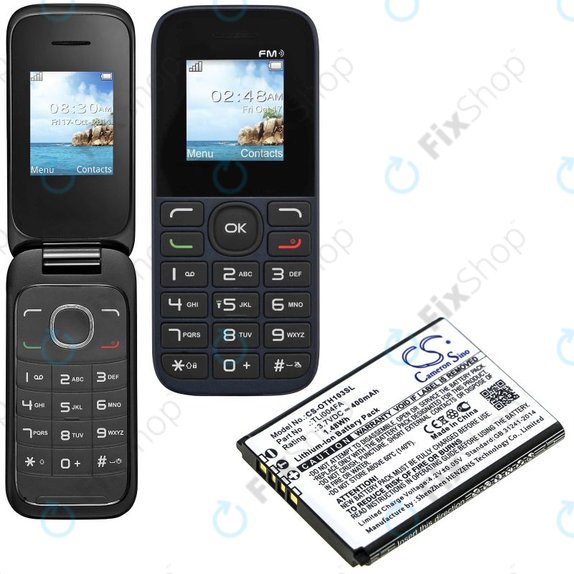Bateria do Alcatel OneTouch 1013, 1035D, 1046D, 400mAh, Li-Ion, 3.7V, TLi004FA, HQ