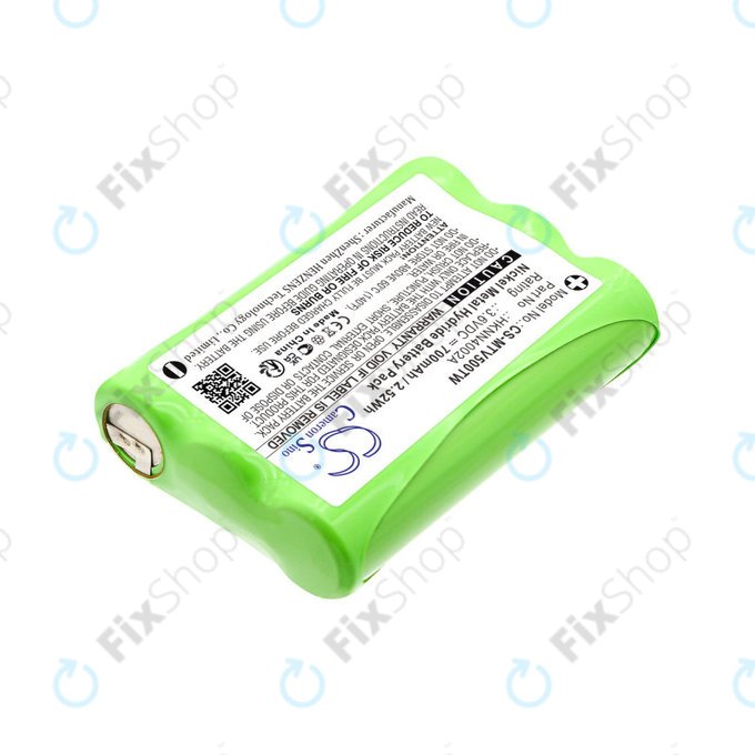 Bateria do Motorola Talkabout T280, T200, T82, T82 Extreme, 700mAh, Ni-MH, 3.6V, HKNN4002A, HQ