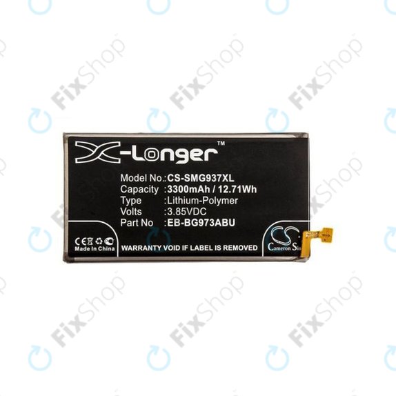 Bateria do Samsung S10 G973F, EB-BG973ABU, 3300mAh, HQ