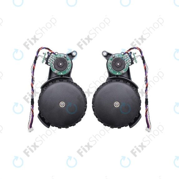 Koło z silnikiem do Xiaomi Roborock S5 Max, S6 Pure, S7, Prawy i Lewy, Szary, Grey
