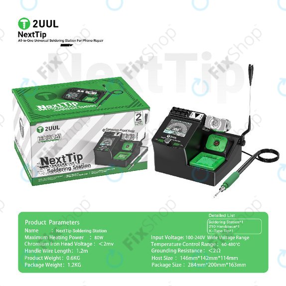 Stacja lutownicza All-in-One, 2UUL NT210