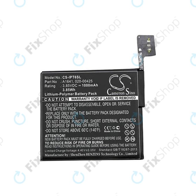 Bateria do iPod Touch (6th Gen), A1641, 1000mAh, HQ