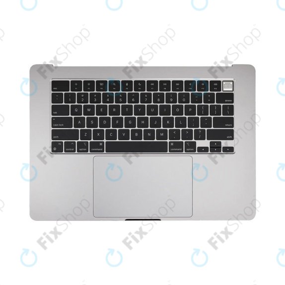 Górna rama klawiatury do MacBook Air 15", A3114 (2024), z klawiaturą US i baterią, Space Gray, 661-40266, Genuine Apple