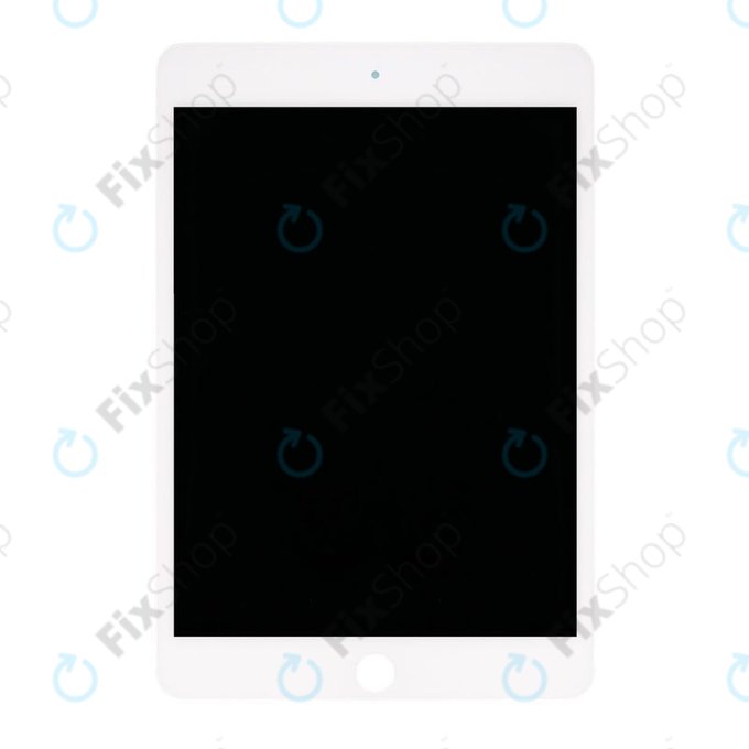 Wyświetlacz LCD dla iPad Mini 5, White, Ekran dotykowy bez ramki