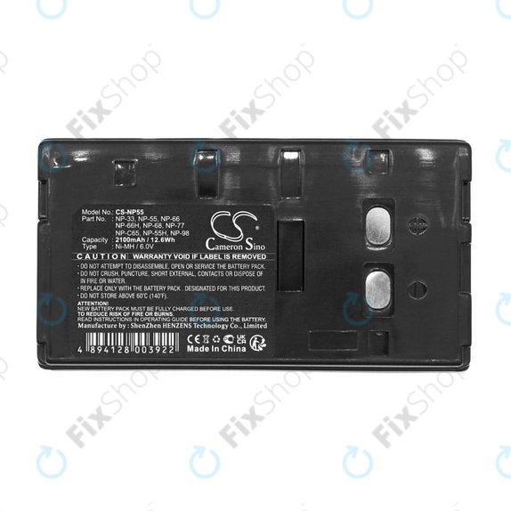 Bateria do Blaupunkt, Sony, Akai, HP, 2100mAh, Ni-MH, 6V, NP-33, HQ