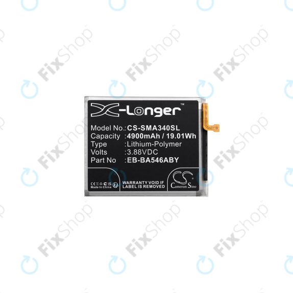 Bateria do Samsung A34 5G A346B, EB-BA546ABY, 4900mAh, HQ