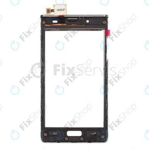 Ramka srodkowa do LG Optimus L7 P700, ACQ85922101, Bialy, White, Genuine Service Pack
