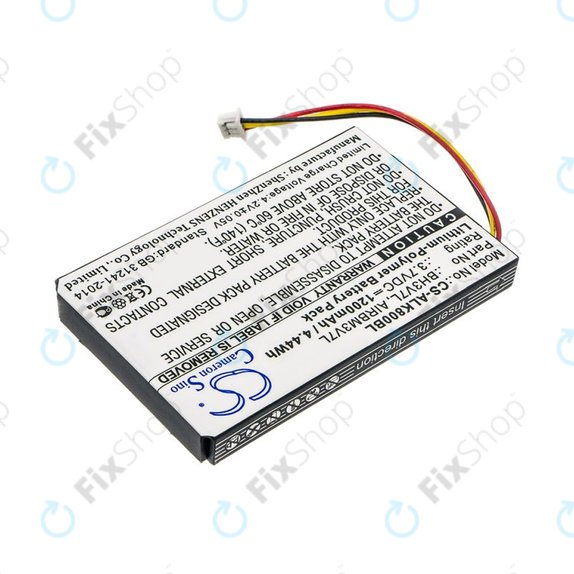 Bateria do Autec Air A4, A6, A8, 1200mAh, Li-Pol, 3.7V, BH3V7L, AIRBM3V7L, HQ