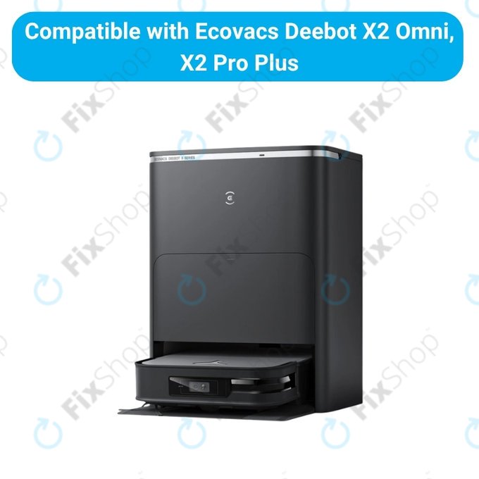 Zestaw części zamiennych do Ecovacs Deebot X2 Omni (2x Główna szczotka, 4x Filtr, 4x Szczotka boczna)