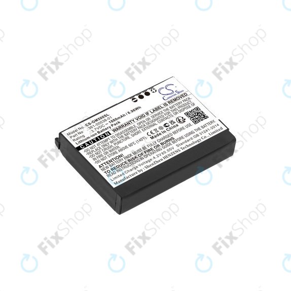 Bateria do Garmin Aera 500, 510, 550, 560, Nuvi 500, 510, 550, Zumo 220, 600, 650, 660, 660LM, 010-11143-00, 361-00038-01, 1880mAh, HQ