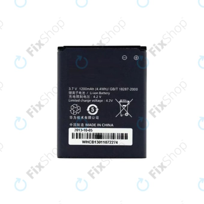 Bateria do Huawei Ideos U8120, U8150, U8510, HB4J1H, 1200mAh