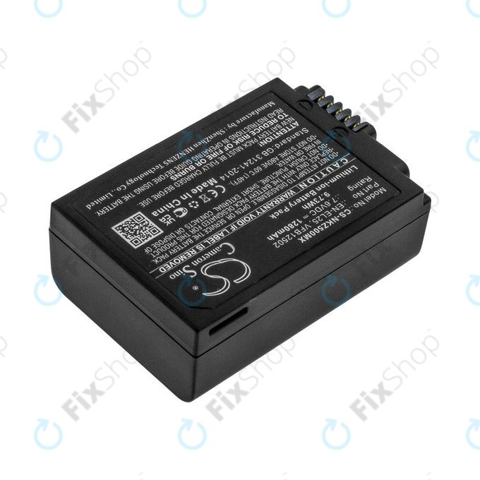 Bateria do Nikon Z50, Z50 ZFC, Z30, Z FC, 1280mAh, Li-Ion, 7.6V, EN-EL25, HQ