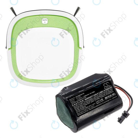 Bateria do Ecovacs Deebot Slim, D36, 3400mAh, Li-Ion, 10.8V, ZJ1450, HQ