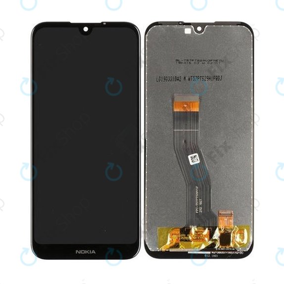 Wyświetlacz do Nokia 4.2, Ekran dotykowy bez ramki, TFT