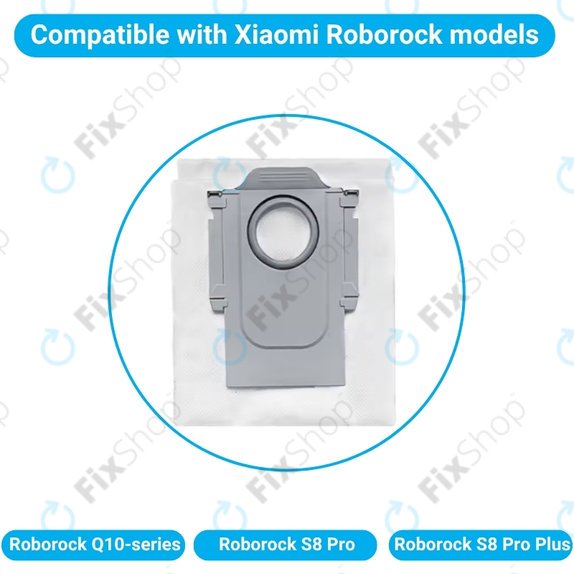 Worek na kurz, 4 szt. do Xiaomi Roborock Q10-series, S8 Pro, S8 Pro Plus