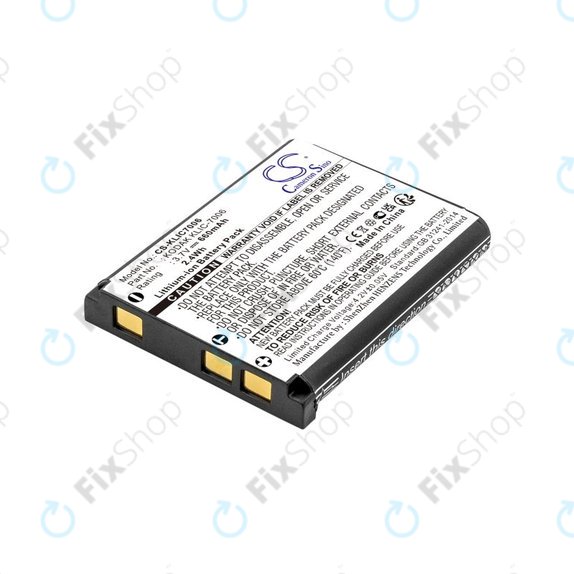Bateria do Kodak EasyShare, 660mAh, Li-Ion, 3.7V, LB-012, KLIC-7006, HQ