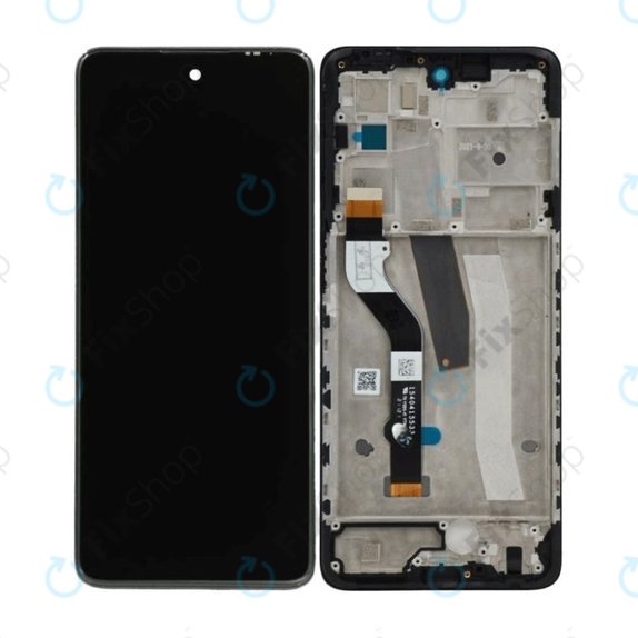 Wyświetlacz do Motorola Moto G51 XT220, Ekran dotykowy z ramką, TFT