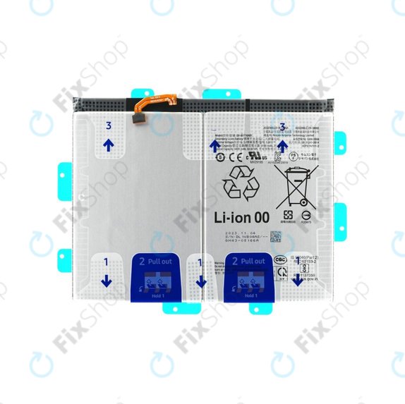 Bateria do Samsung Tab S9 FE X510, X516, EB-BX516ABY, 8000mAh
