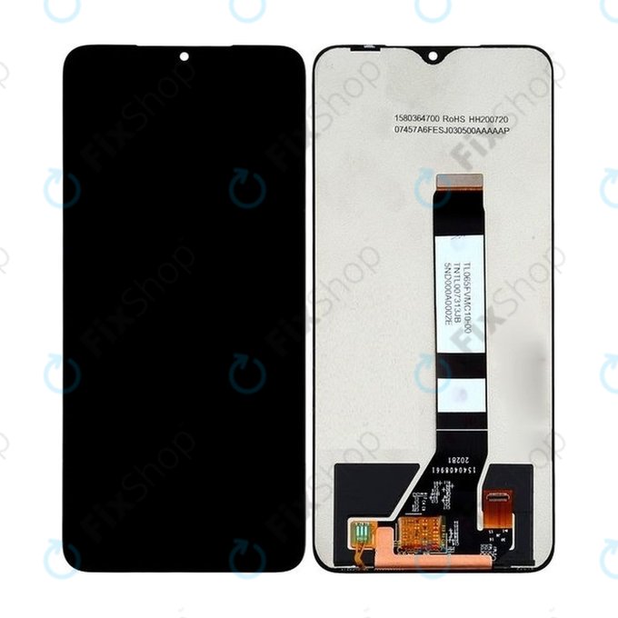 Wyświetlacz do Xiaomi Poco M3, Ekran dotykowy bez ramki, TFT