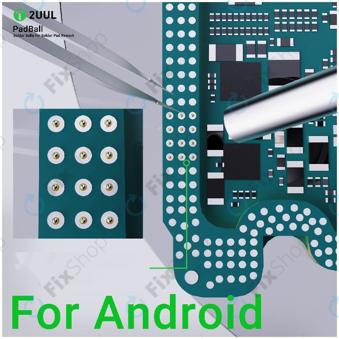 Kulki lutownicze do Android, 2UUL PB02