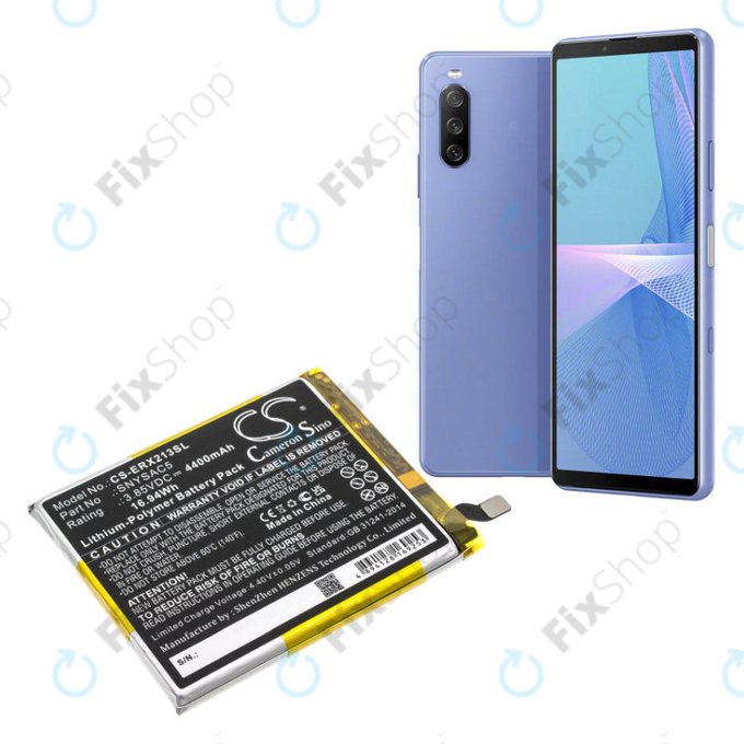 Bateria dla Sony Xperia 10 III, 4400mAh, Li-Pol, 3.85 V, SNYSAC5, HQ