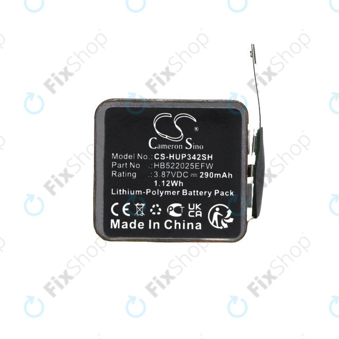 Bateria do Huawei Watch GT3 42mm, Watch GT3 Pro 42mm, 290mAh, Li-Pol, 3.87V, HB522025EFW, HQ
