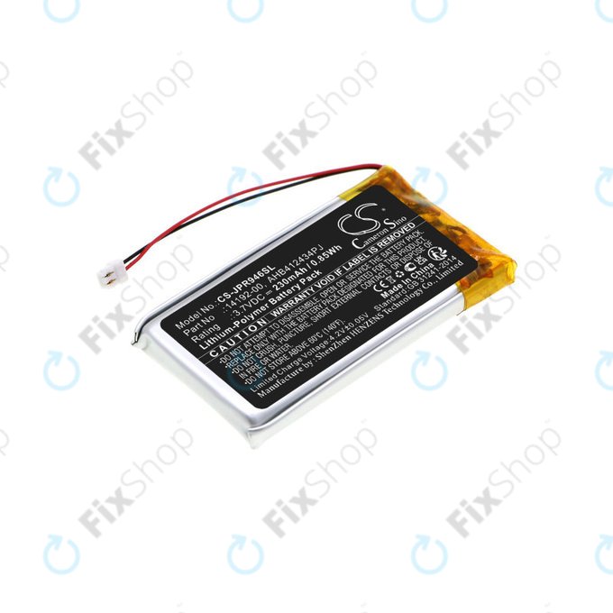 Bateria do Jabra Pro 9400, 9450, 9460, 9465, 9470, 230mAh, Li-Pol, 3.7V, 14192-00, HQ