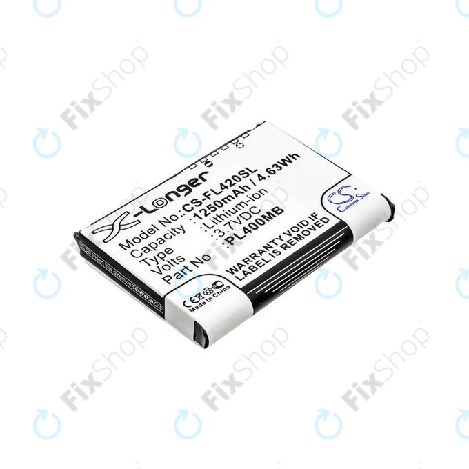Bateria do Fujitsu Siemens Loox N560, N520, N500, 420, 410, 1250mAh, Li-Ion, 3.7V, PL400MB, HQ