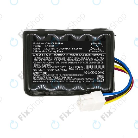 Bateria do Landxcape LX797, Ferrex 800m2 2021, 2500mAh, Li-Ion, 20V, LA0001, HQ