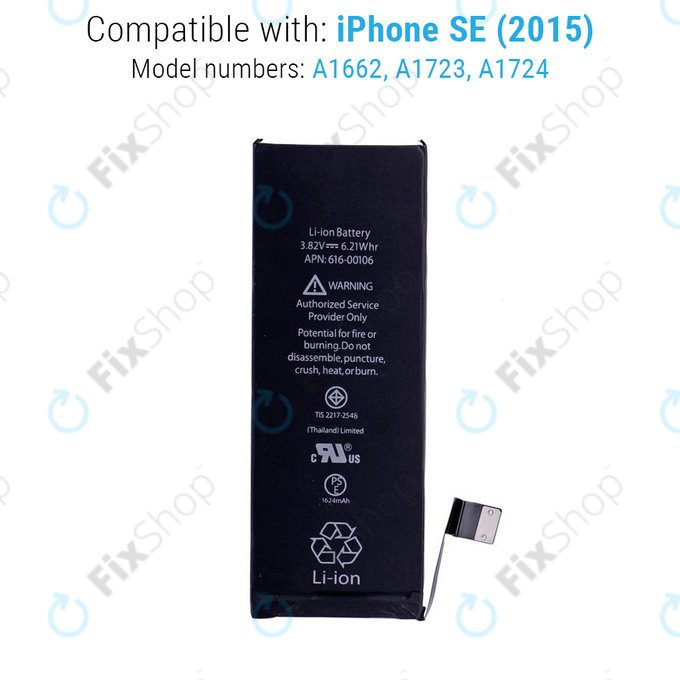 Bateria dla iPhone SE, 1624mAh
