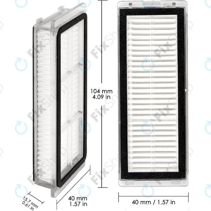 Filtr HEPA, 2 szt. do Xiaomi Dreame L20 Ultra, X20 Pro, X20 Pro Plus