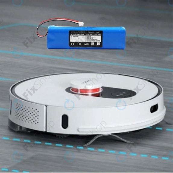Bateria do Xiaomi EVA, EVE Plus, Viomi S9, Dreame D10 Plus, L10, Lenovo T1 Pro, Lydsto R1, R1 Pro, S1, S1 Pro, XJT-2P4S-6800, Li-Ion, 14,4V 6800mAh