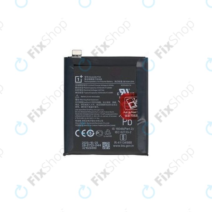 Bateria do OnePlus 8 Pro, BLP759, 4510mAh, 1031100013, Genuine Service Pack