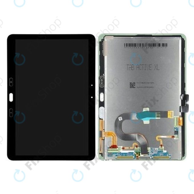 Wyświetlacz do Samsung Tab Active Pro T545, Ekran dotykowy bez ramki, GH82-21303A, Czarny, Black, Genuine Service Pack