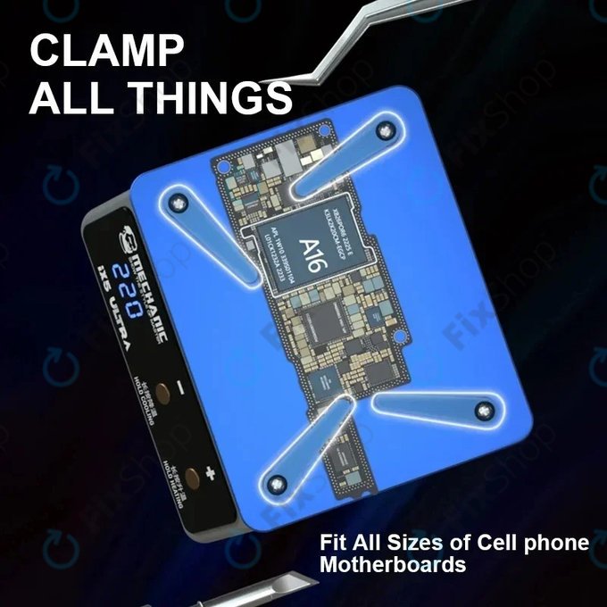Mini podgrzewacz PCB do usuwania elementów, Mechanic IX5 Ultra