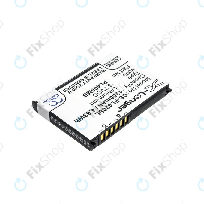 Bateria do Fujitsu Siemens Loox N560, N520, N500, 420, 410, 1250mAh, Li-Ion, 3.7V, PL400MB, HQ