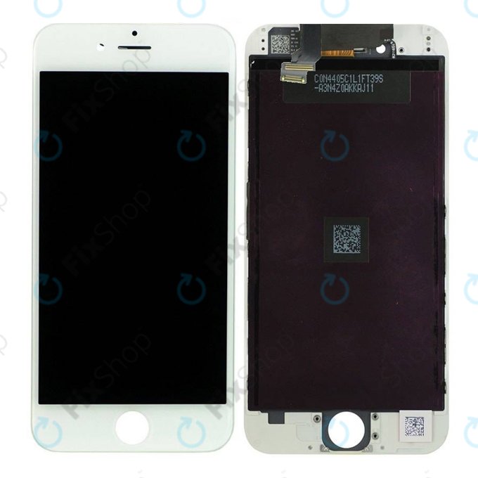 Wyświetlacz dla iPhone 6, White, Ekran dotykowy z ramką, Refurbished