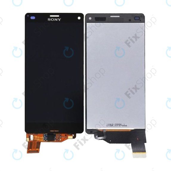 Wyświetlacz do Sony Xperia Z3 Compact D5803, Ekran dotykowy bez ramki, Czarny, Black, TFT