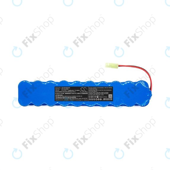 Bateria do Rowenta Air Force RH-seria, RS-RH4899, Ni-MH, 24,0V 3000mAh, HQ