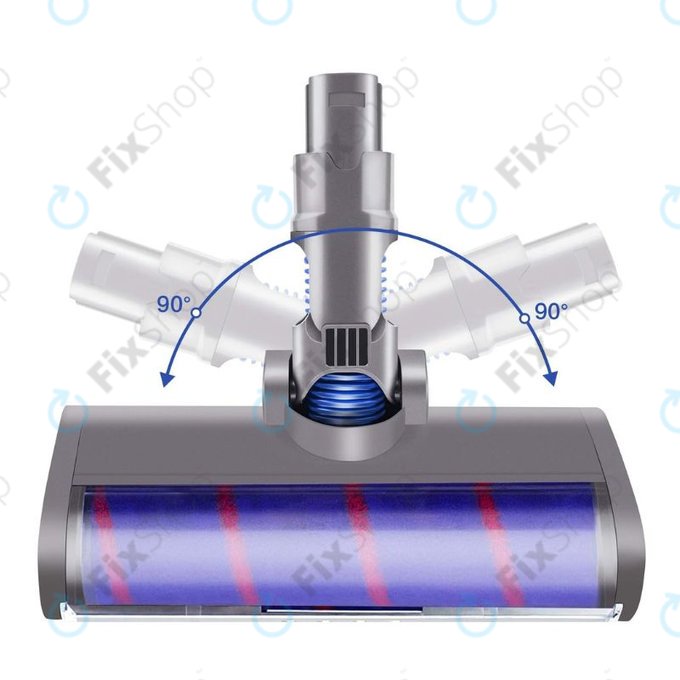 Glowica podlogowa z oswietleniem LED do Dyson V6, DC-series