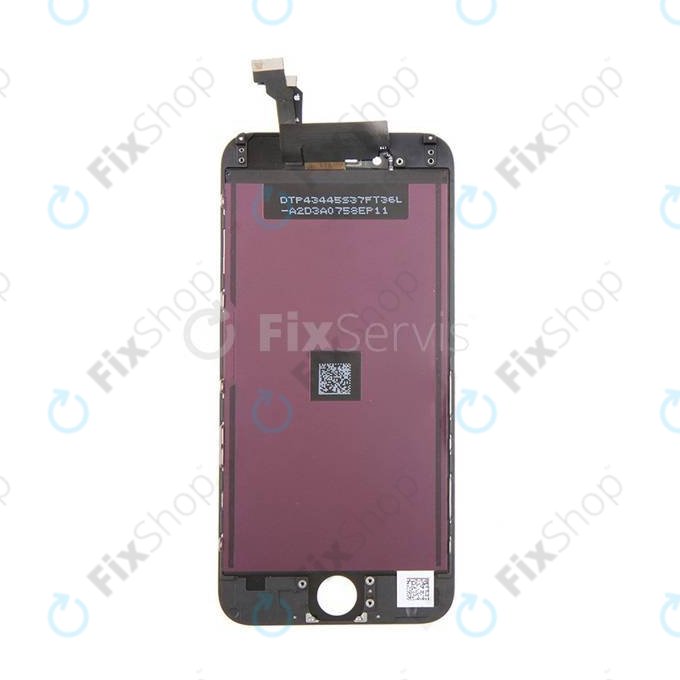 Wyświetlacz dla iPhone 6, Black, Ekran dotykowy z ramką
