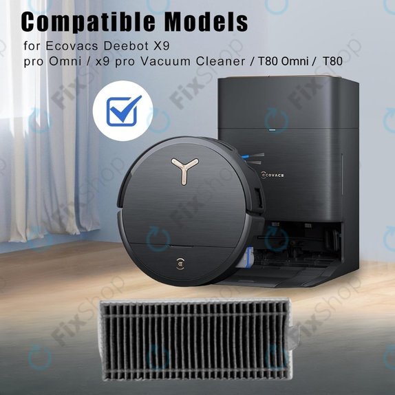 Filtr HEPA do Ecovacs Deebot X9 Pro Omni, X9 Pro, T80 Omni, T80